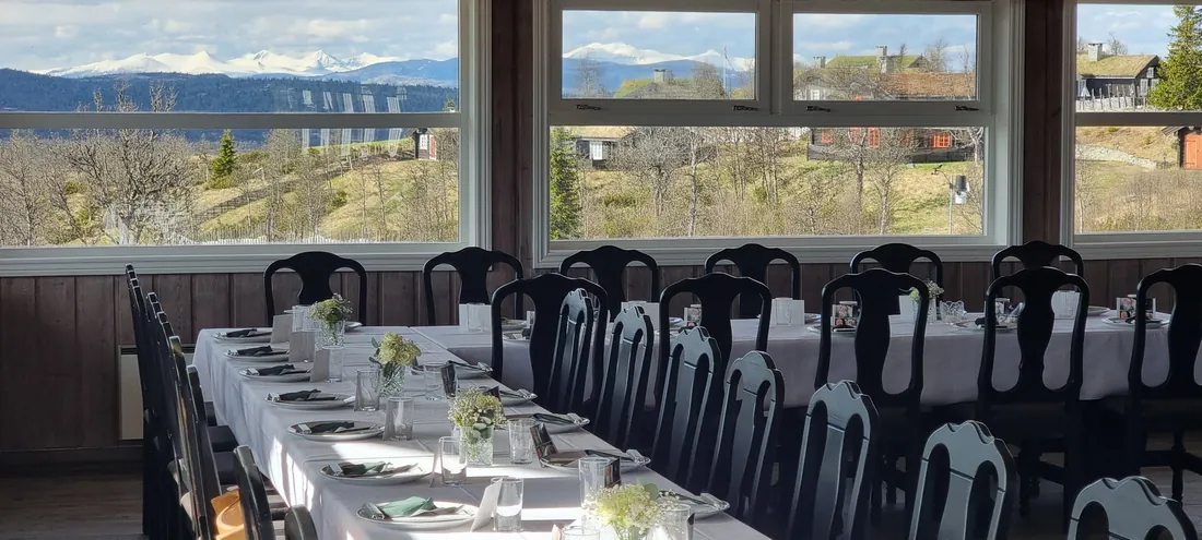 Der Festsaal mit Aussicht